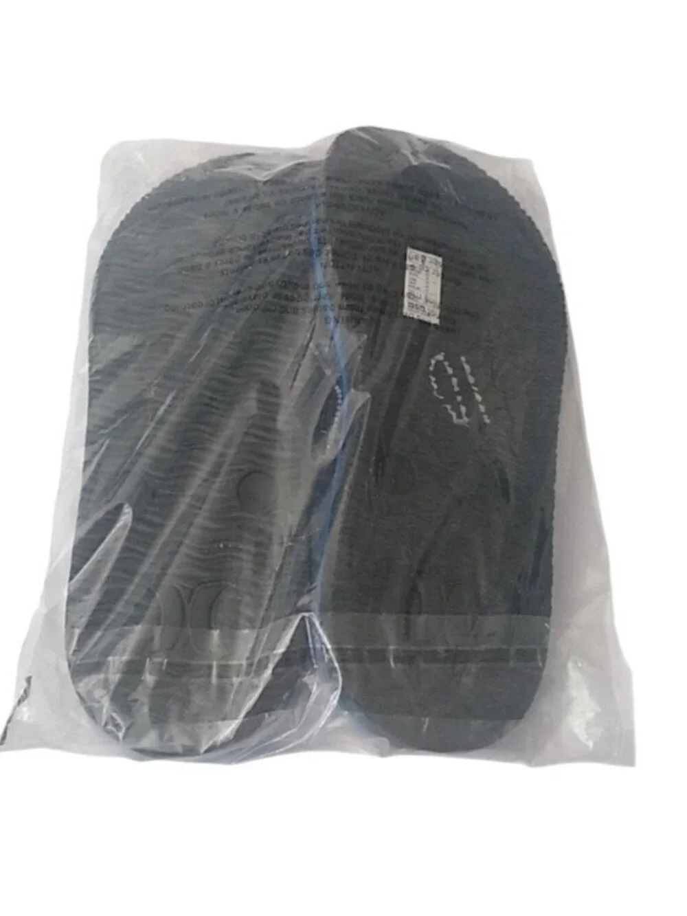 Hurley Blue on Black Essential Flip-flop Sandal, size 8
